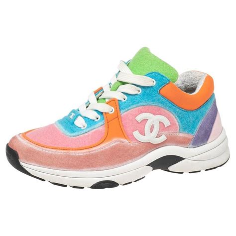 chanel sneaker multicolor